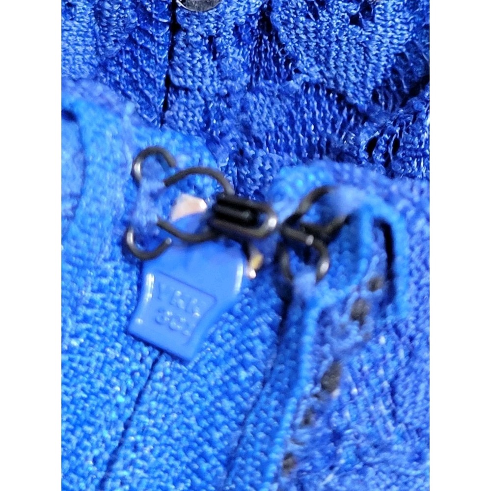 City Triangles Blue Embellished Dress Size 7 Prom Whimsical Fairy - Picture 12 of 16